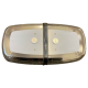 Van Master VMG112-1B 10-30V 310mm R65 1 Bolt Amber Low Profile LED Mini Lightbar PN: VMG112-1B